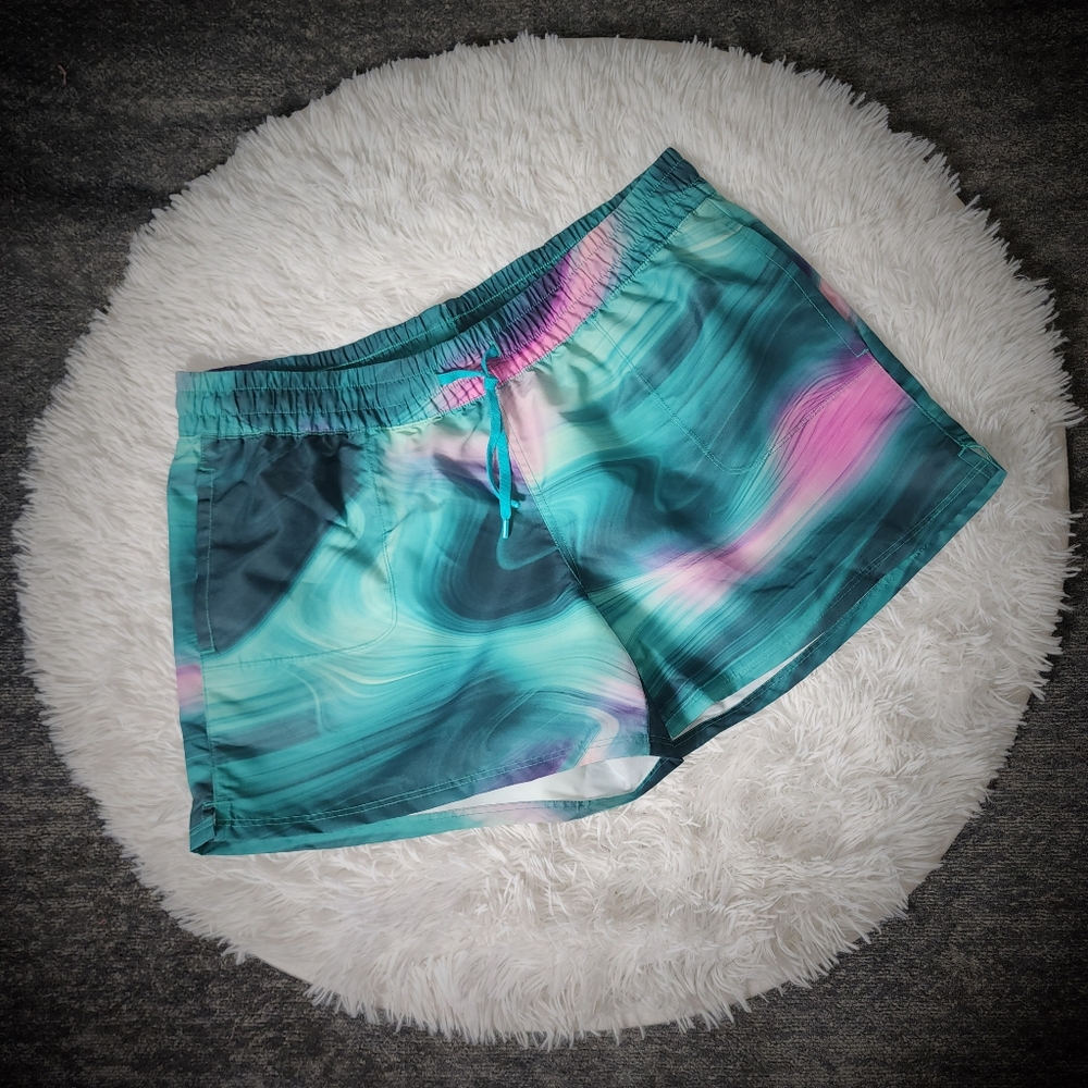 The North Face Large Teal Water Shorts